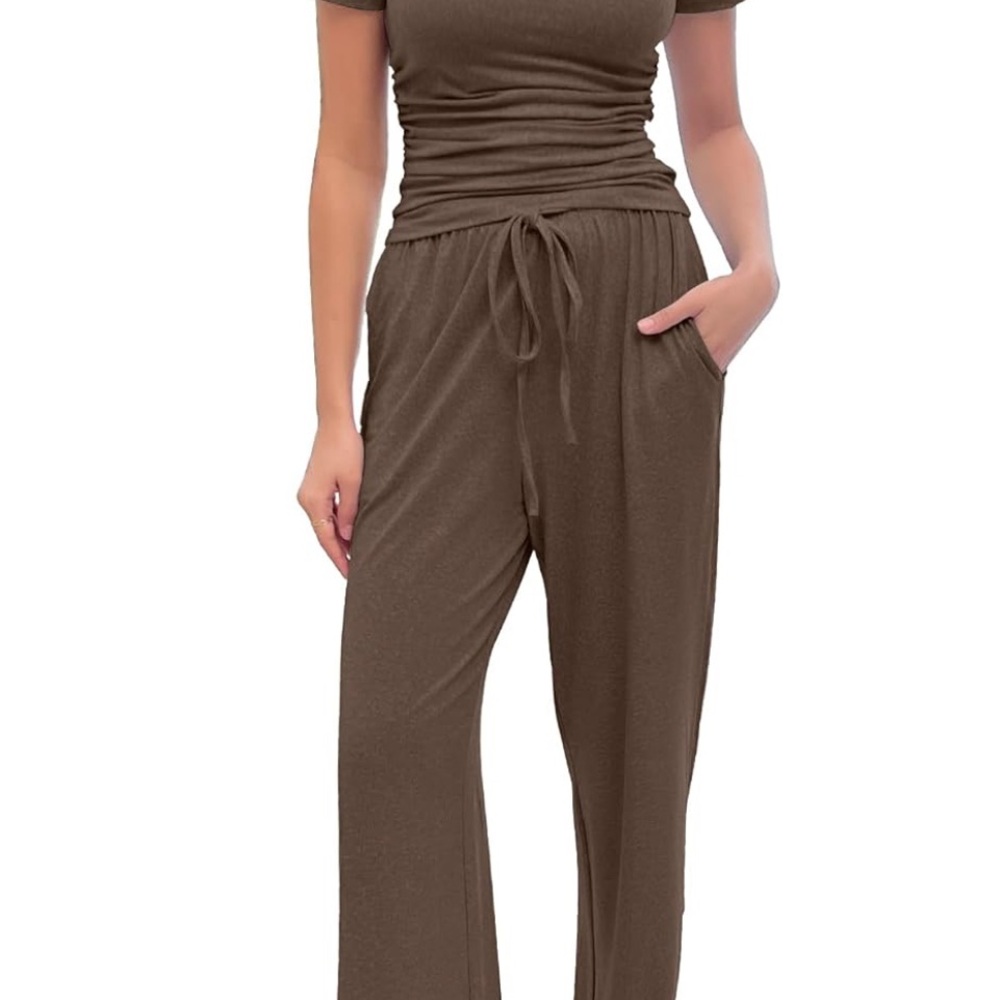 Elegant Brown Women's Jumpsuit
